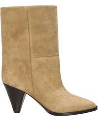 Isabel Marant - Suede Rouxa Ankle Boots 60 - Lyst