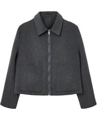 AllSaints - Wool-Blend Seannah Jacket - Lyst