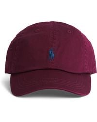 Polo Ralph Lauren - Cotton Logo Baseball Cap - Lyst
