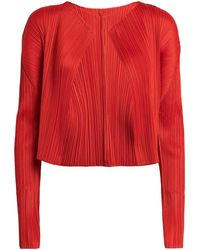Pleats Please Issey Miyake - Monthly Colors July Cardigan - Lyst