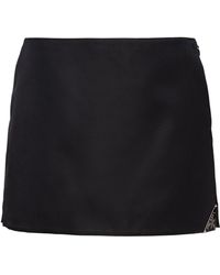 Prada - Re-nylon Mini Skirt - Lyst