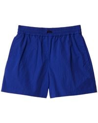 Burberry - Embroidered-ekd Shorts - Lyst