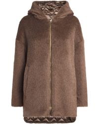 Max Mara - Down, Faux Fur And Water-Repellent Reversible Jacket - Lyst