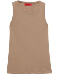 MAX&Co. - Stretch-Cotton Tank Top - Lyst