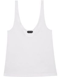 Tom Ford - Stretch-Cotton Tank Top - Lyst