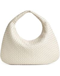 Bottega Veneta - Maxi Leather Veneta Shoulder Bag - Lyst