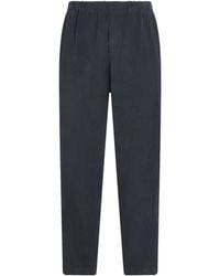 Barena - Stretch-Cotton Pleated Straight Trousers - Lyst