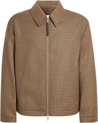 Mackintosh - Cotton-Wool Check Birgham Jacket - Lyst