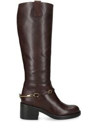 Chloé - Leather Dakota Knee-High Boots 70 - Lyst