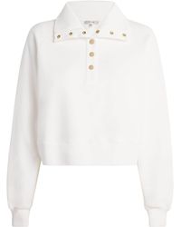 FRAME - Cotton The Coach Sweatshirt - Lyst
