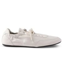 Prada - Denim Collapse Sneakers - Lyst
