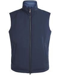 Paul & Shark - Padded Reversible Gilet - Lyst