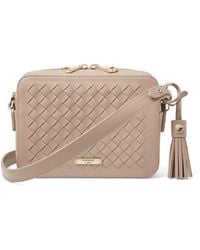 Aspinal of London - Leather Camera Cross-Body Bag - Lyst