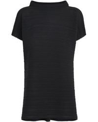 Pleats Please Issey Miyake - Paper Bounce Knit T-Shirt - Lyst