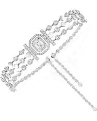 Messika - D-Vibes Diamond And Multi-Row Bracelet - Lyst