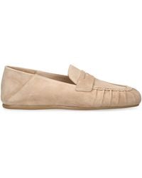 Stuart Weitzman - Suede Brooks Loafers - Lyst