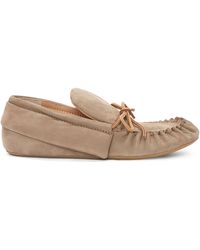 JW Anderson - Suede Moccasin Loafers - Lyst