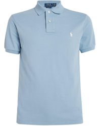 Polo Ralph Lauren - Cotton Mesh Slim-fit Polo Shirt - Lyst