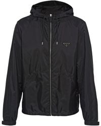 Prada - Re-Nylon Hooded Jacket - Lyst