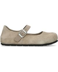 Birkenstock - Suede Mantova Sandals - Lyst