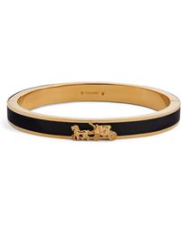 COACH - Enamel Horse And Carriage Bangle - Lyst
