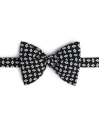 dunhill - Mulberry Silk Polka Dot Bow Tie - Lyst
