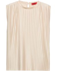 MAX&Co. - Pleated Tank Top - Lyst