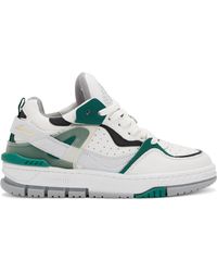 Axel Arigato - Astro Contrast-panel Leather Mid-top Trainers - Lyst