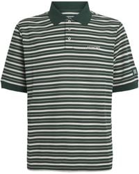 Manors - Piqué Stripe Goat Polo Shirt - Lyst