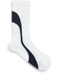 Balenciaga - Wave Print Socks - Lyst