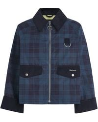 Barbour - Cotton Check Baiton Jacket - Lyst