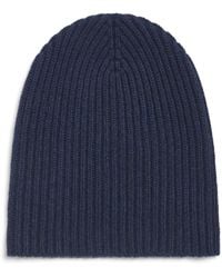 Johnstons of Elgin - Cashmere Ribbed Beanie - Lyst