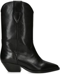 Isabel Marant - Leather Duerto Cowboy Boots 40 - Lyst