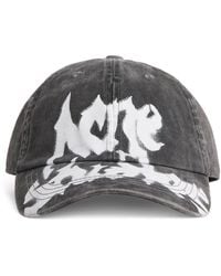 Acne Studios - Graffiti Logo Baseball Cap - Lyst