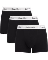 Calvin Klein - Stretch-Cotton Icon Boxer Briefs - Lyst