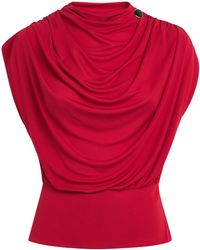 RETORI - Draped Sleeveless Blouse - Lyst