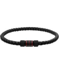 Chopard - Leather And Brass Classic Racing Bracelet - Lyst