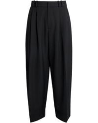Studio Nicholson - Double Pleated Barrel-Leg Trousers - Lyst