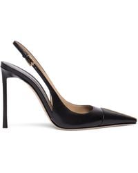 Tom Ford - Leather T Slingback Pumps - Lyst