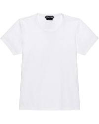 Tom Ford - Cotton Crew-Neck T-Shirt - Lyst