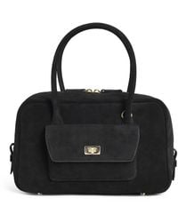 Sandro - Suede Top-Handle Bag - Lyst