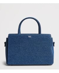 TALEL PARIS - Medium Denim V2 Tote Bag - Lyst