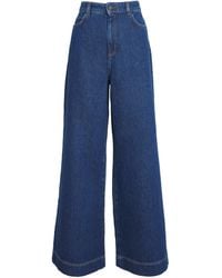 Weekend by Maxmara - Wide-Leg High-Rise Jeans - Lyst