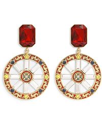 Dolce & Gabbana - Carretto Wheel Clip-On Earrings - Lyst