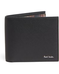Paul Smith - Leather Mini Blur Bifold Wallet - Lyst