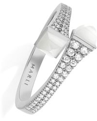 Marli New York - Diamond And Agate Cleo Ring - Lyst