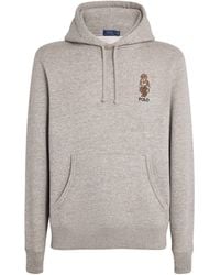 Polo Ralph Lauren - Cotton-Blend Polo Bear Hoodie - Lyst