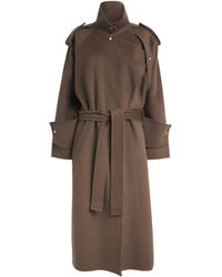 Aeron - Wool Trench Coat - Lyst