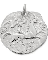 Monica Vinader - Sterling Talisman Goddess Coin Pendant - Lyst