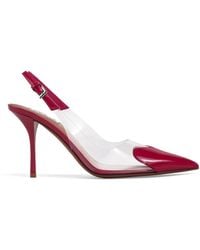 Alaïa - Patent Leather Le Coeur Slingback Pumps 90 - Lyst